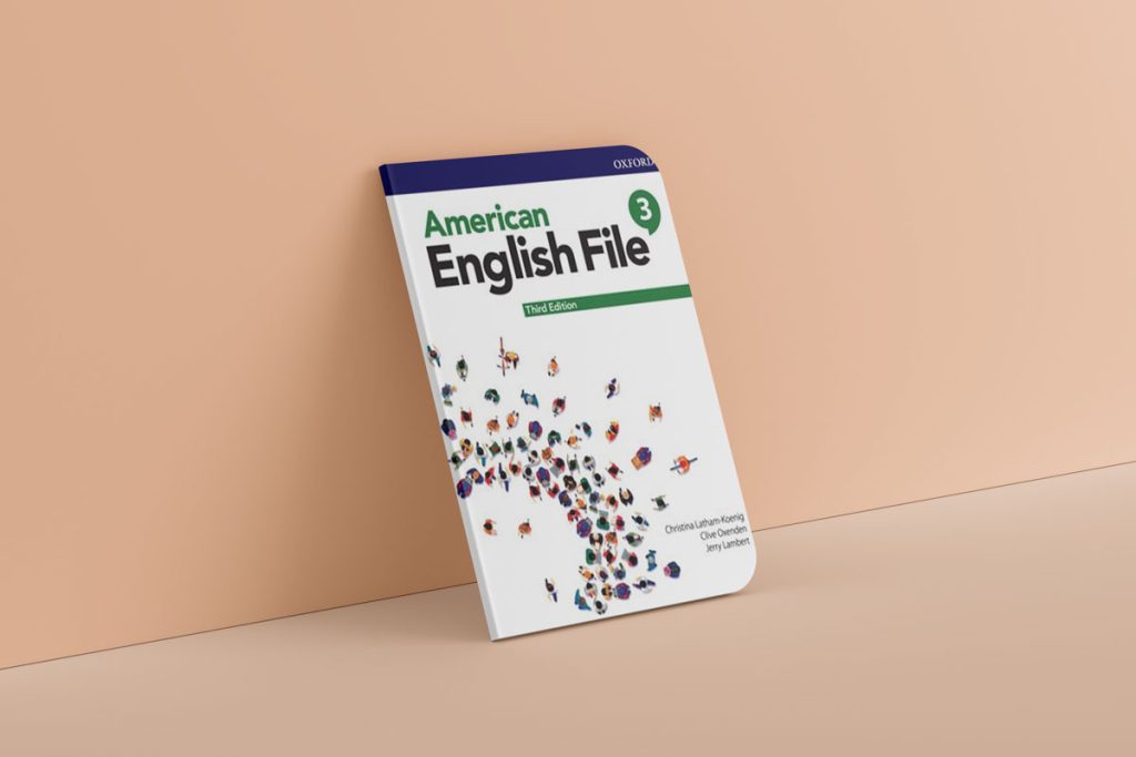 کتاب american english file 3 و خرید کتاب زبان american english file 3 ویرایش سوم و قیمت و خرید کتاب آموزش زبان انگلیسی american english file 3 third edition - تسلط بر مکالمه انگلیسی با کتاب American English File 3