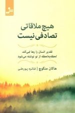 هیچ ملاقاتی تصادفی نیست (تقدیر انسان را رها نمی کند لحظه به لحظه از نو نوشته می شود )ش
