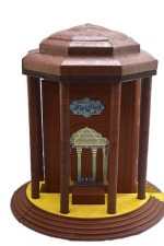 دیوان حافظ وزیری تمام مصور همراه با تندیس مقبره چرم